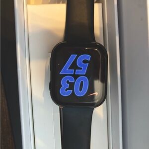 Apple Black Smartwatch with Sleek Design